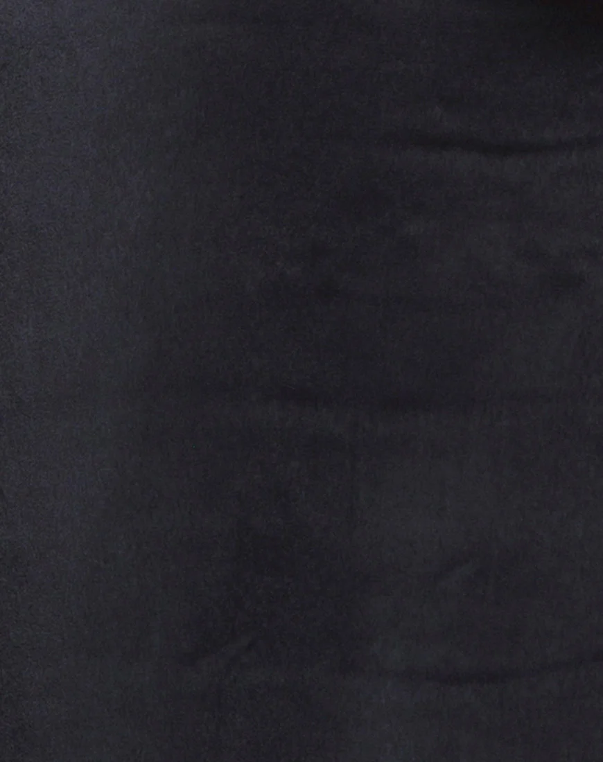 Sello Slip Dress in Black - Image 5