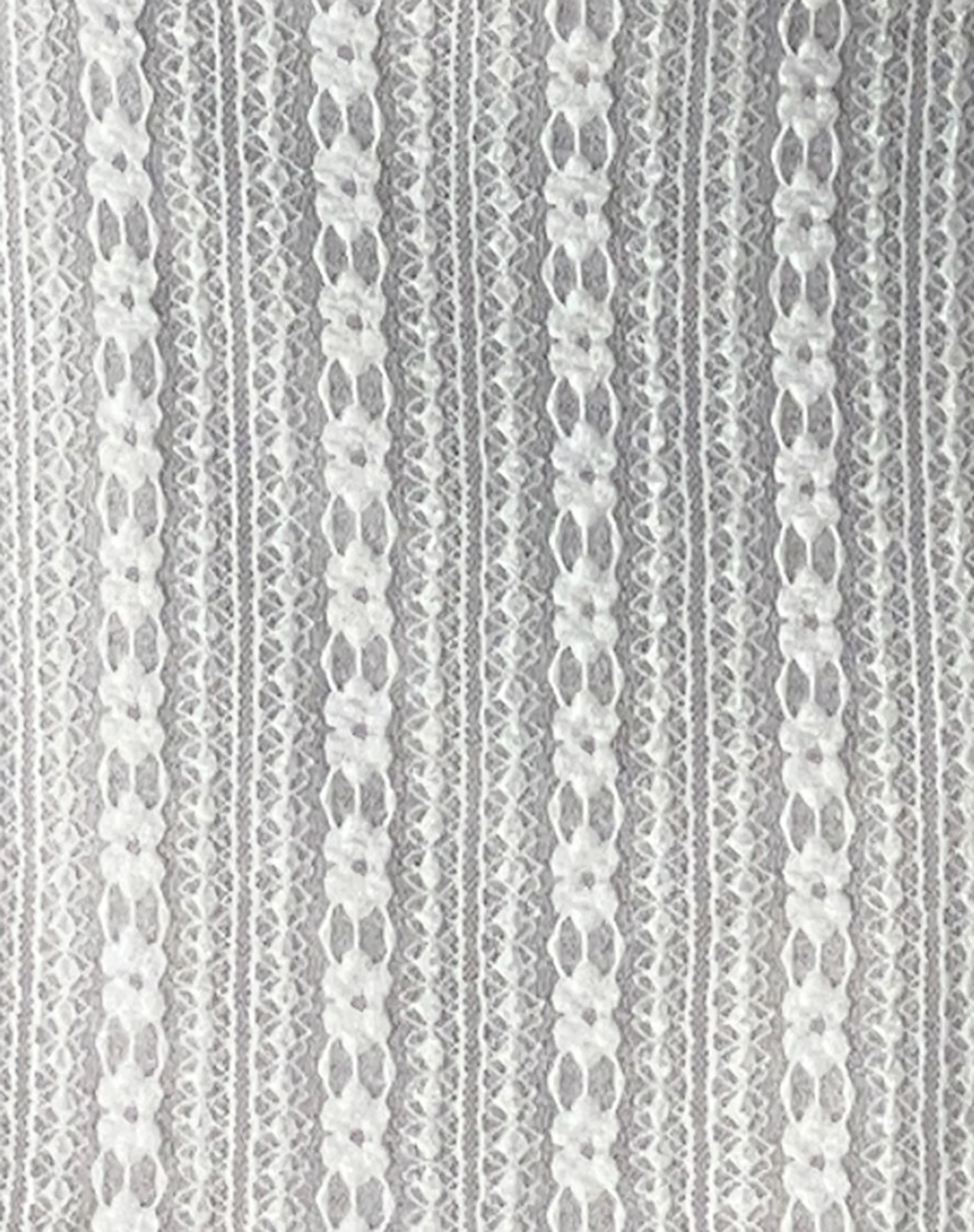Senna Mini Dress in Lace White - Image 6