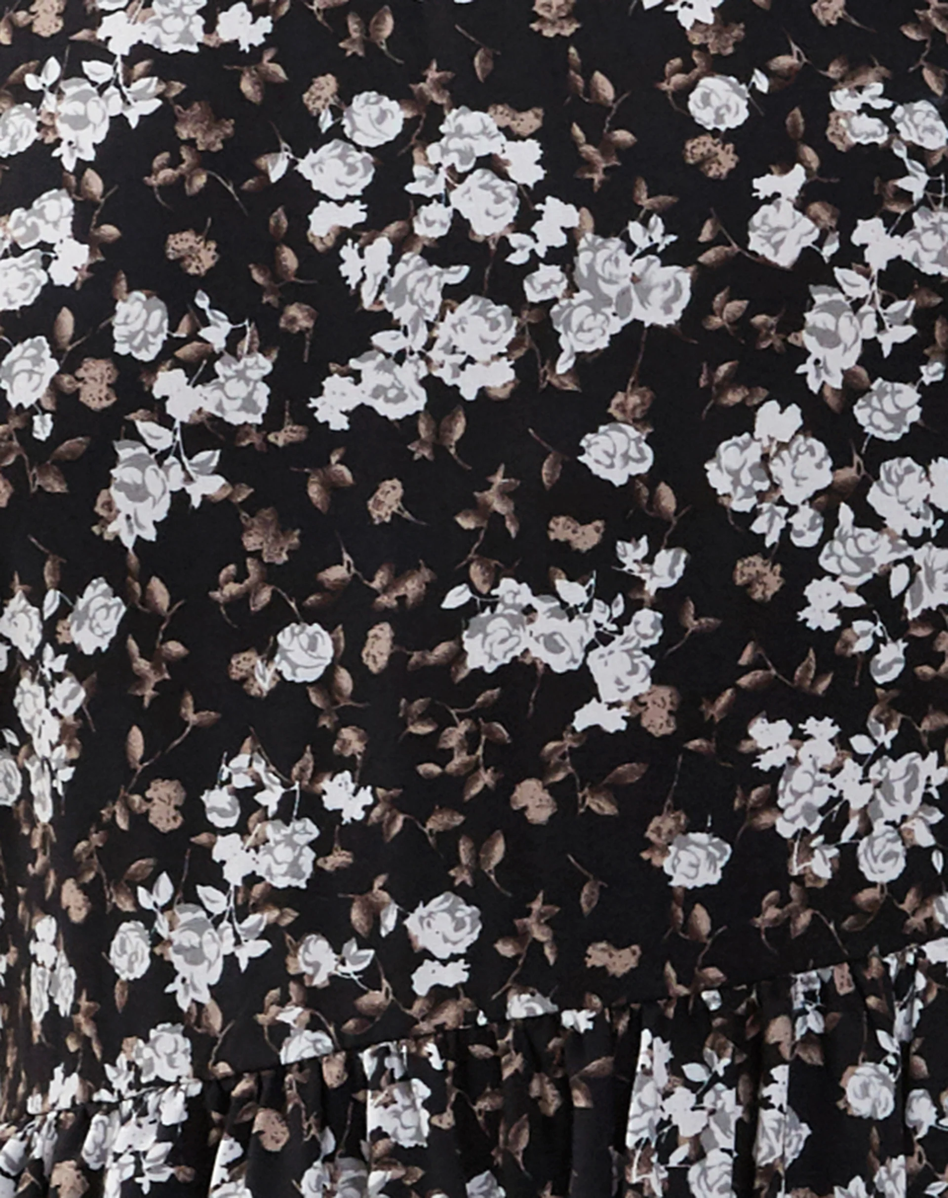 Senza Mini Dress in Dark Wild Flower - Image 5