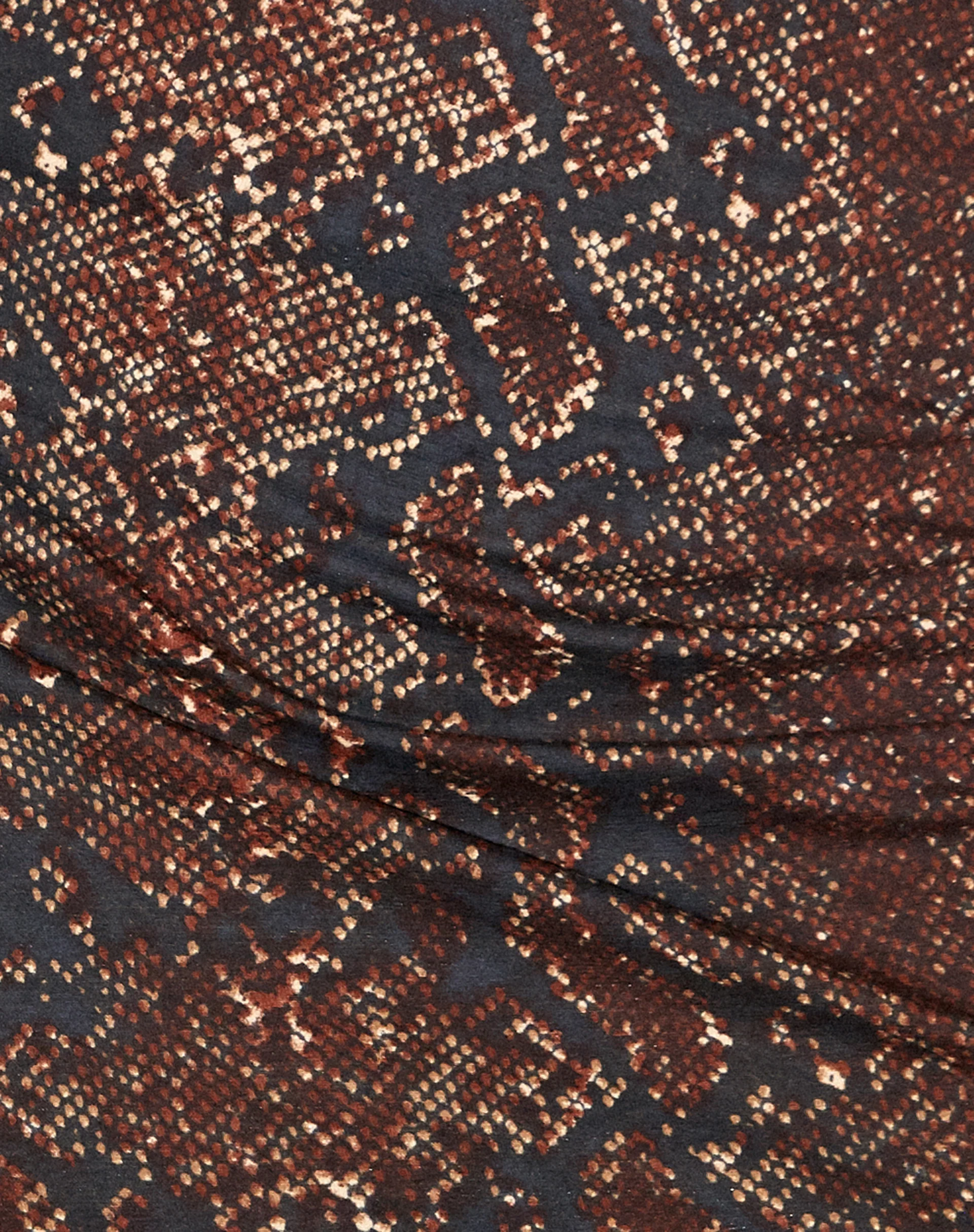 Seody Midi Skirt in Dark Boa Brown - Image 5