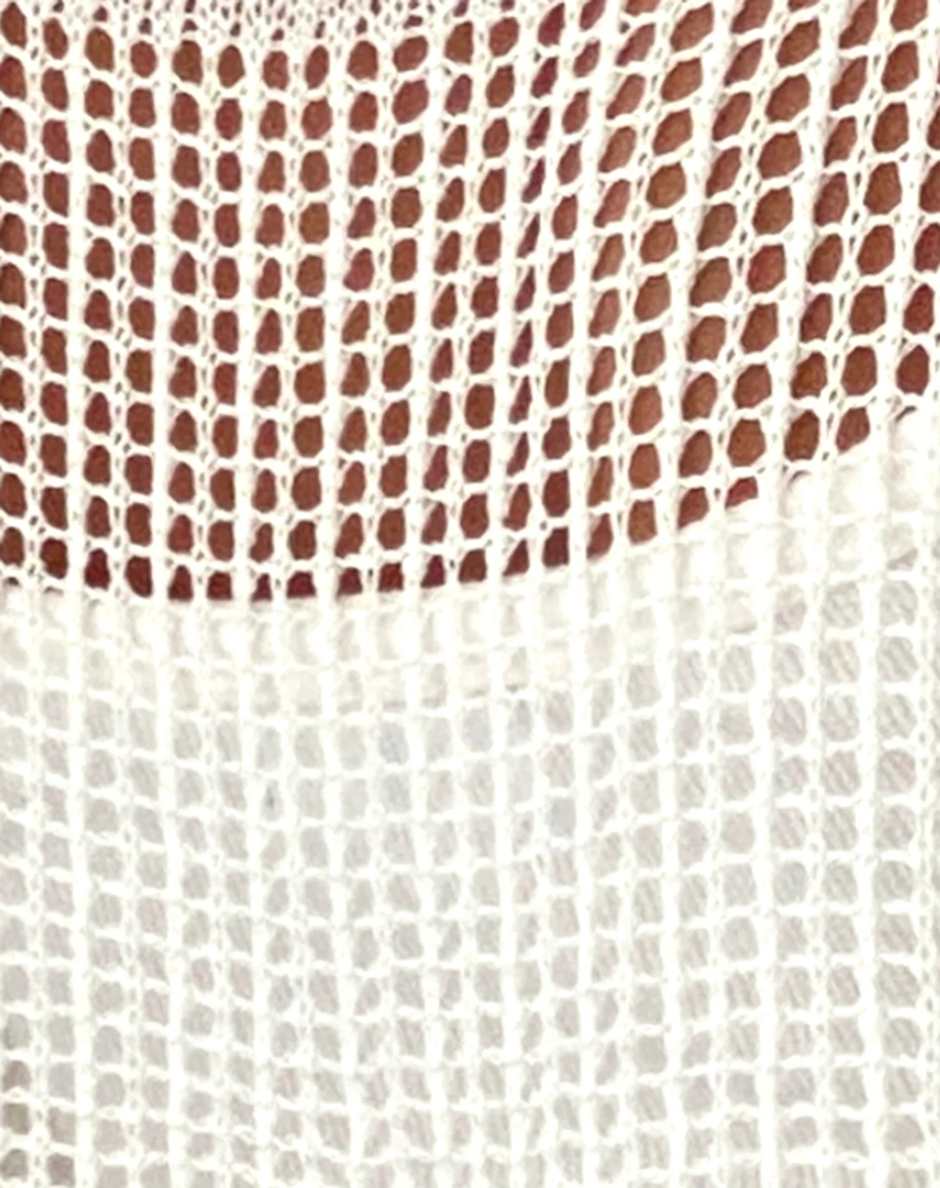 Septa Cropped Knit Cardigan in Ivory - Image 5