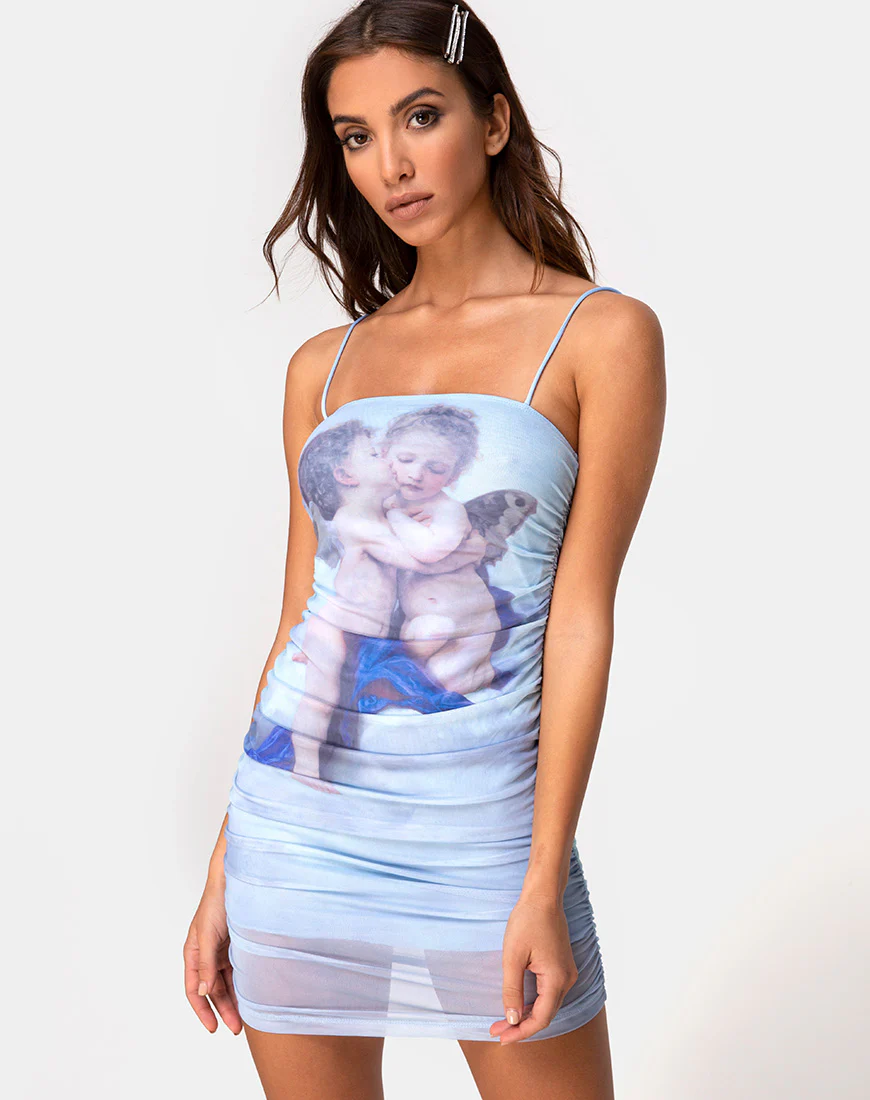 Serasi Dress in Cherub Kiss Blue - Image 2