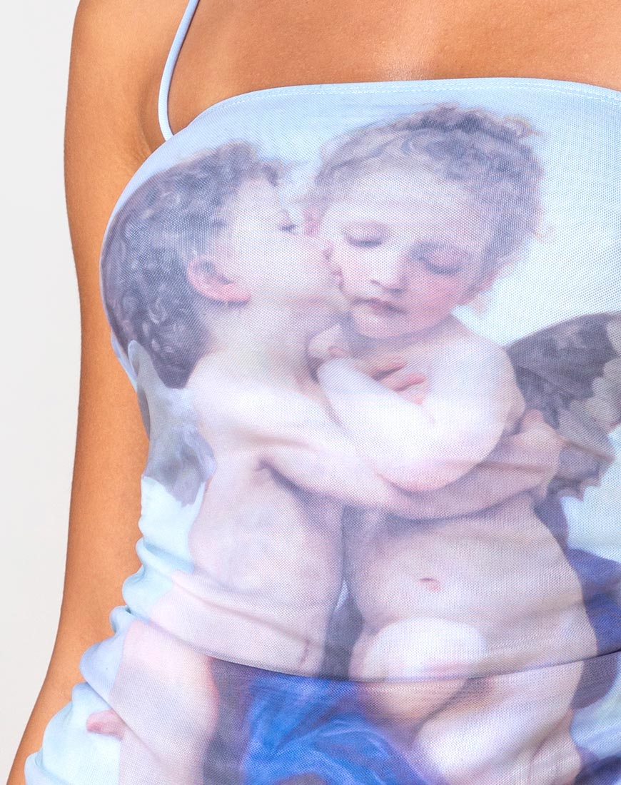 Serasi Dress in Cherub Kiss Blue - Image 6
