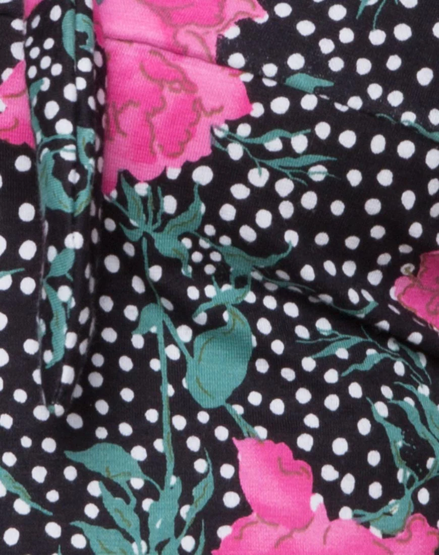 Seville Crop Top in Paradise Polka - Image 5