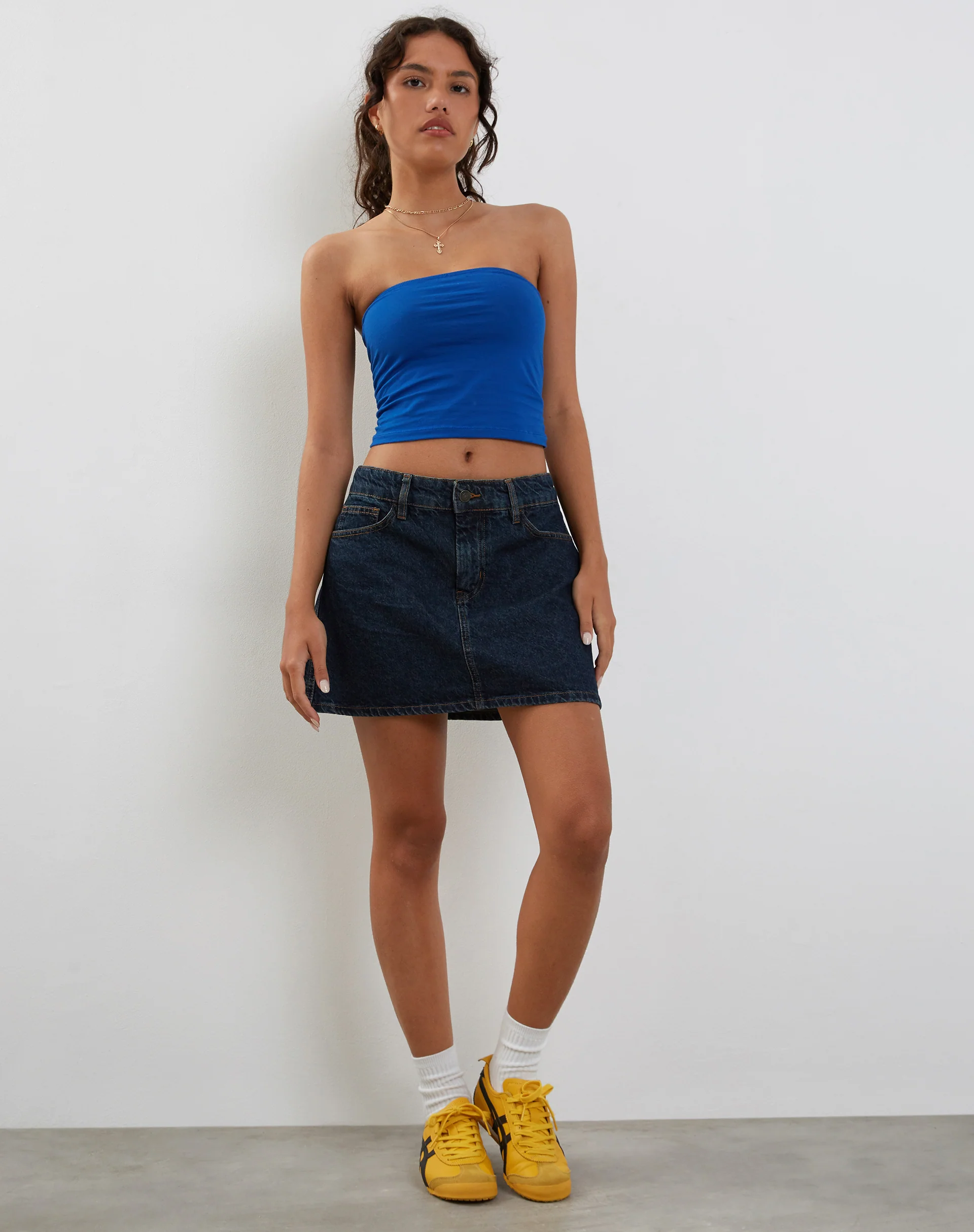 Shae Bandeau Top in Cobalt - Image 6