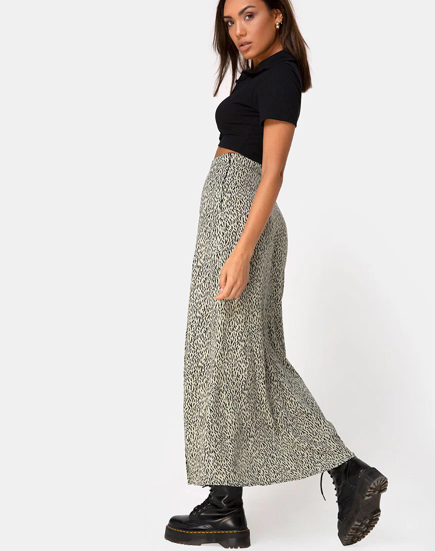 Shayk Maxi Skirt in Mini Jaguar - Image 2
