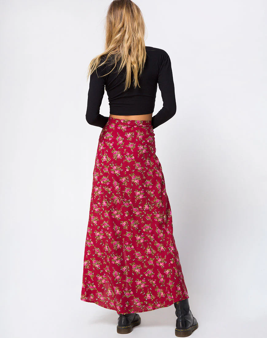 Shayk Skirt in Soheila Floral - Image 4