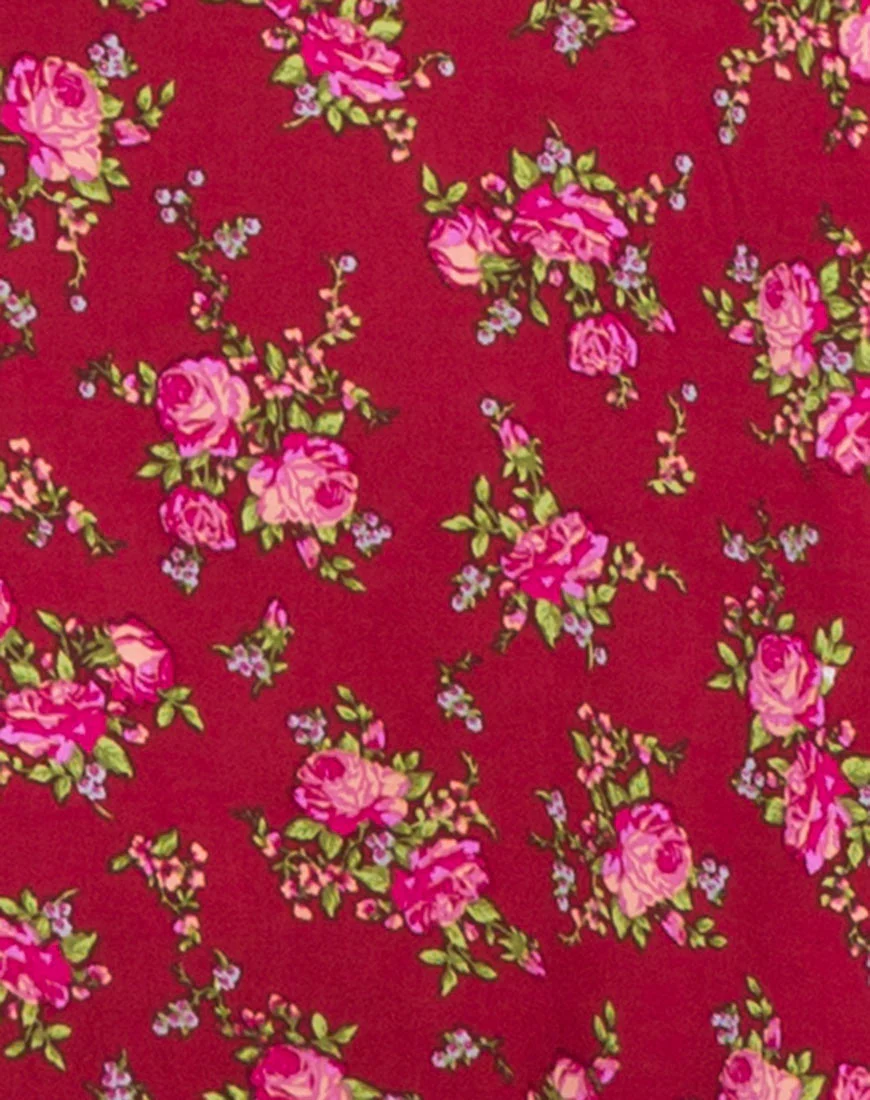 Shayk Skirt in Soheila Floral - Image 5