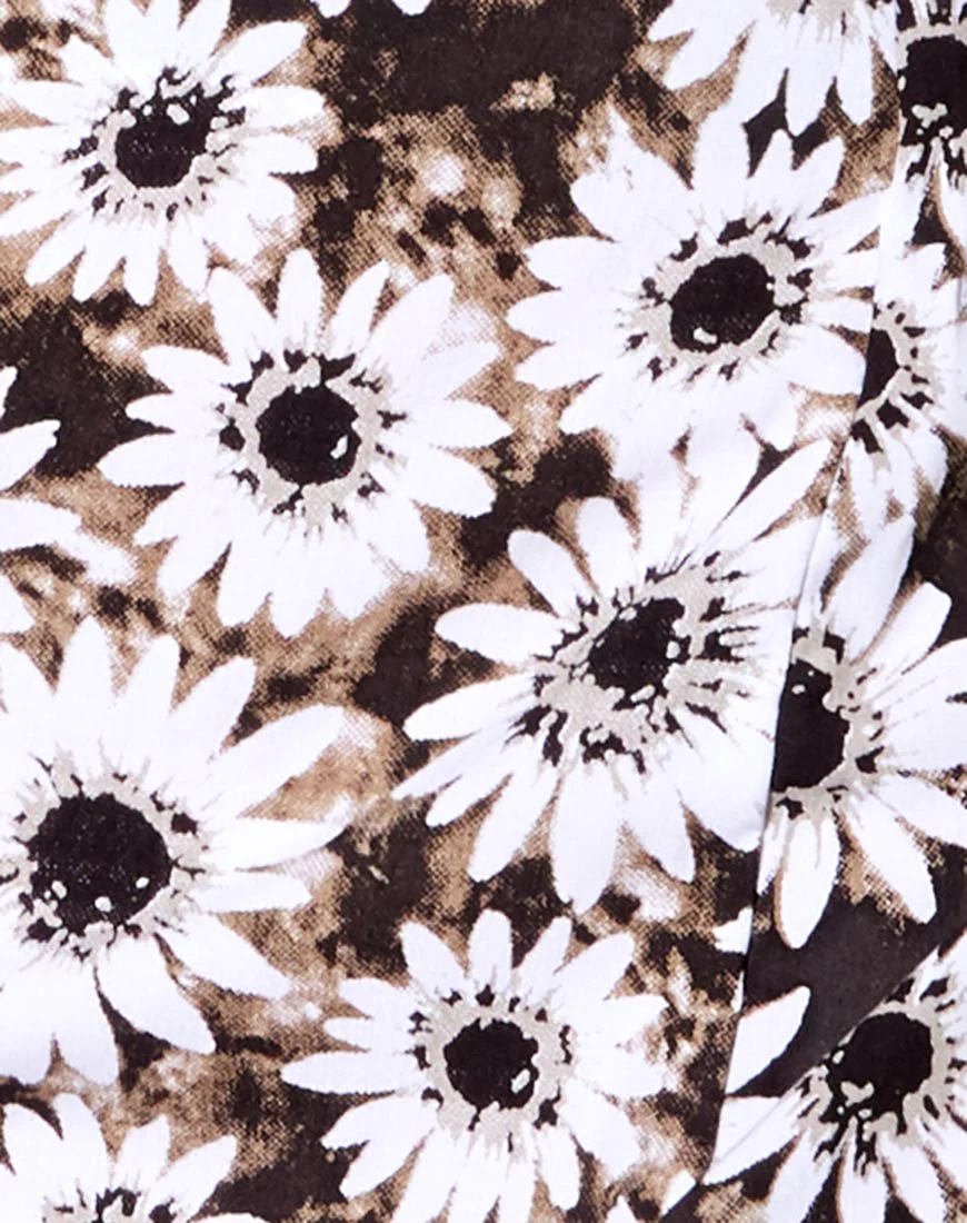 Sheny Mini Skirt in Dyed Daisy - Image 5