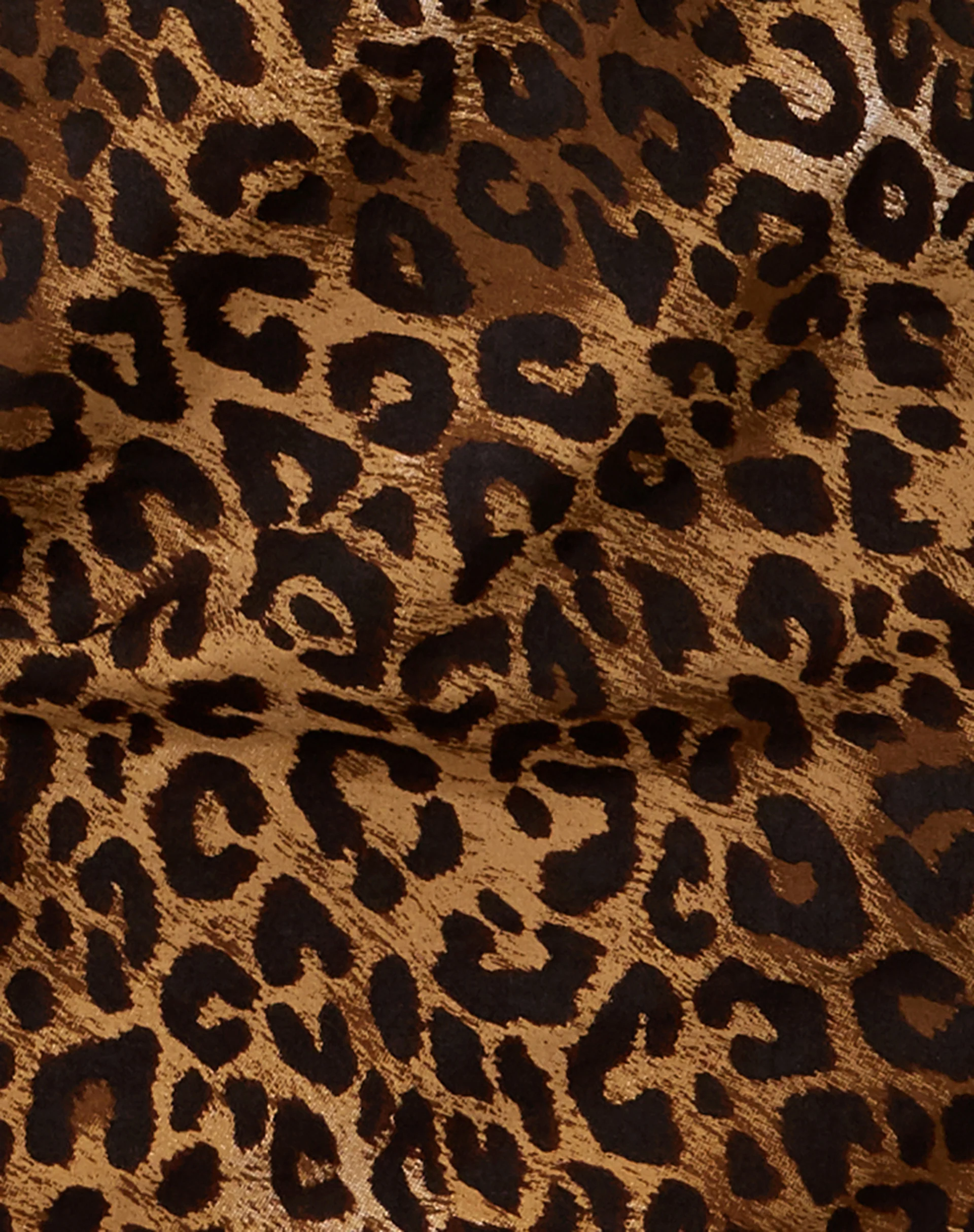 Sheny Mini Skirt in Night Leopard Brown - Image 5