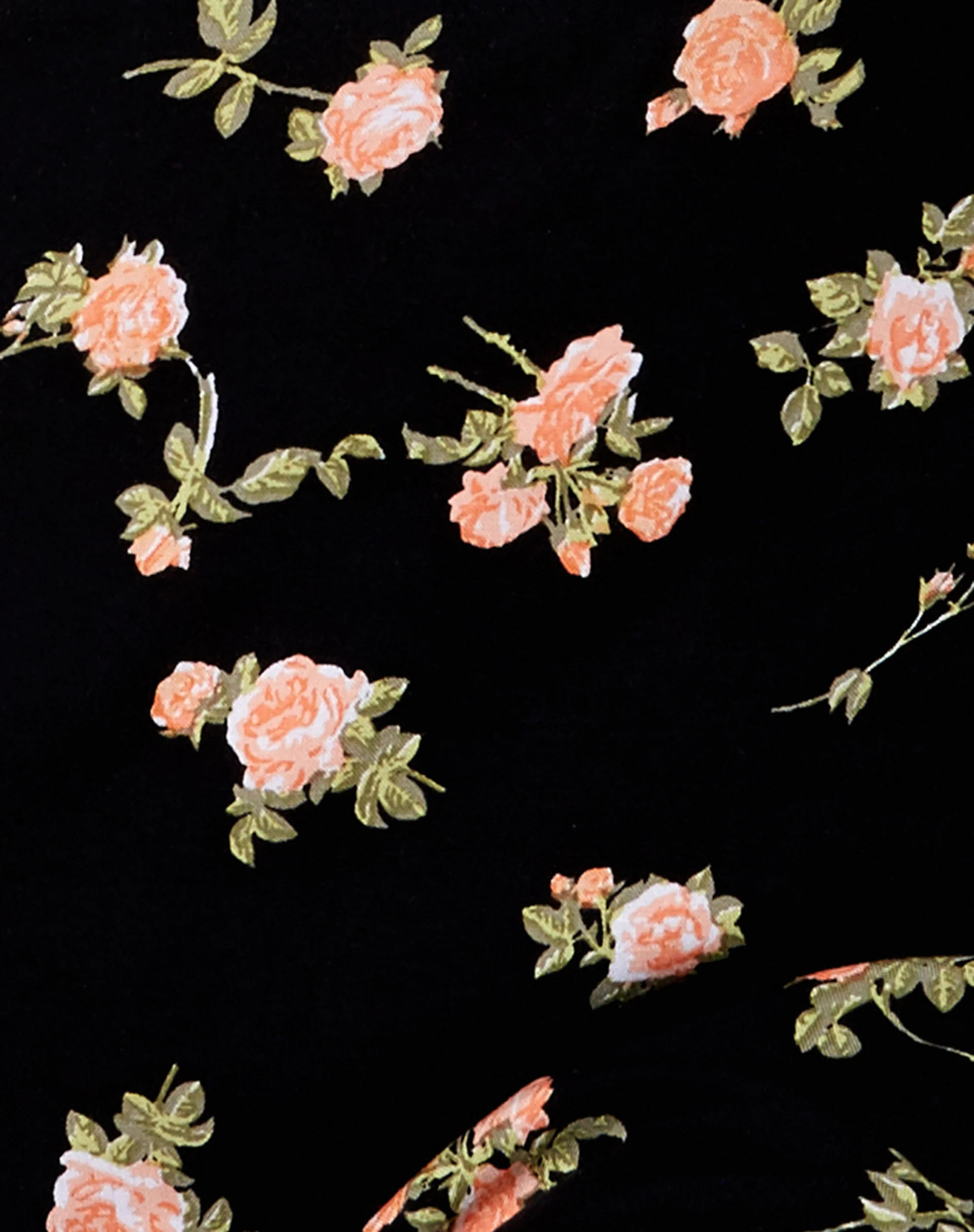 Sheny Mini Skirt in Rose Garden Black - Image 7