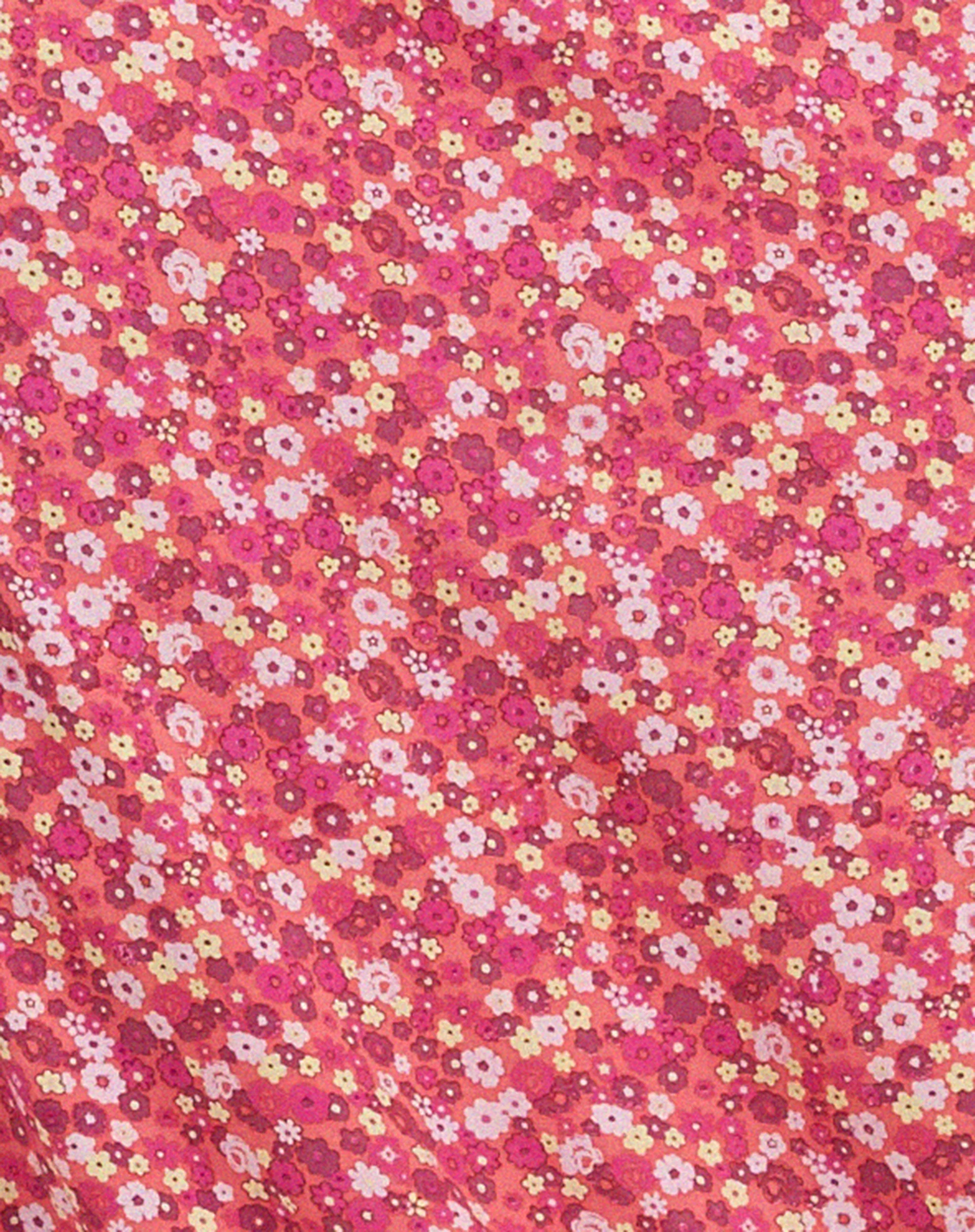 Shiori Midi Dress in Ditsy Floral Pink - Image 5