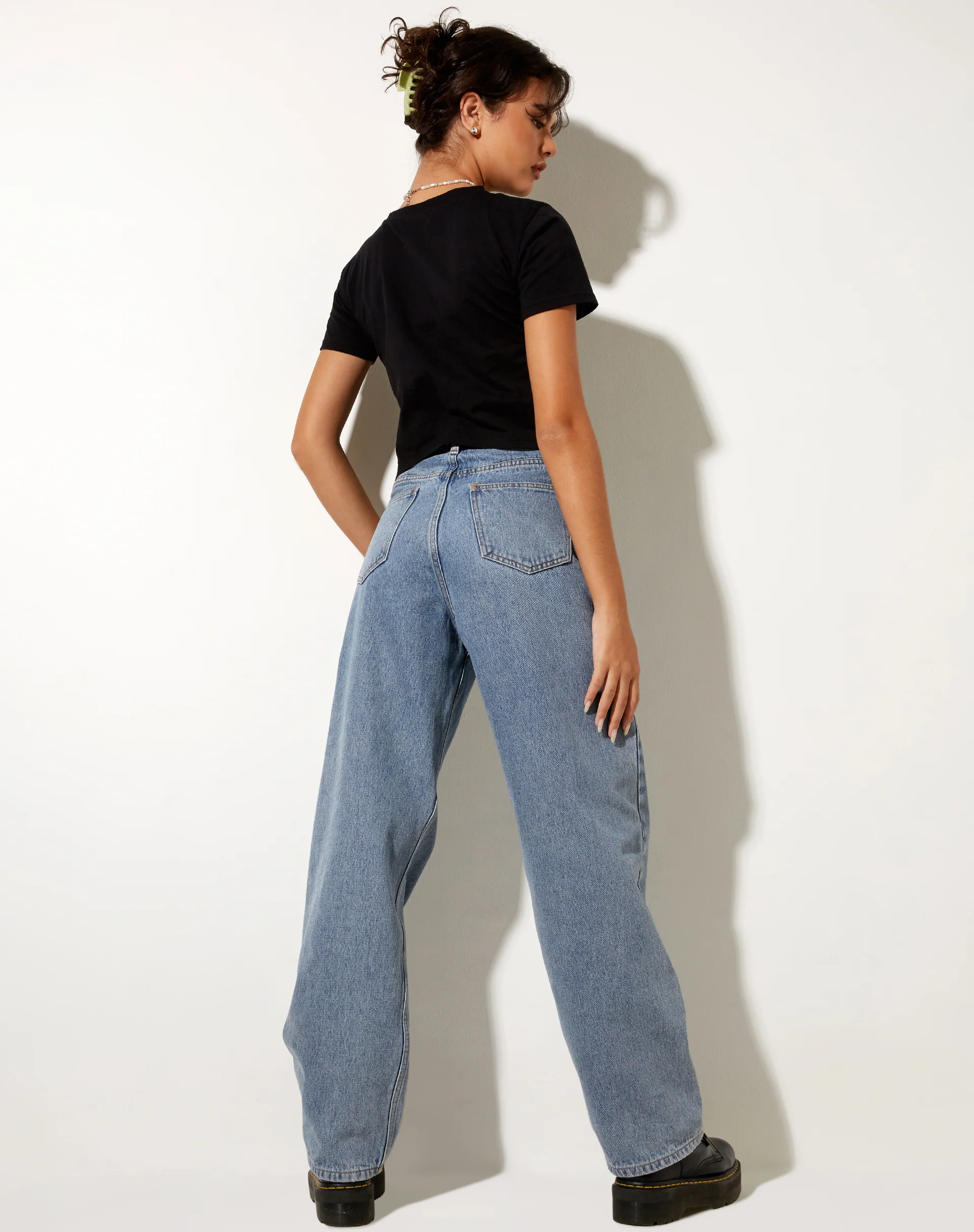 Shrunk Tee in Black I Need Space - Image 5