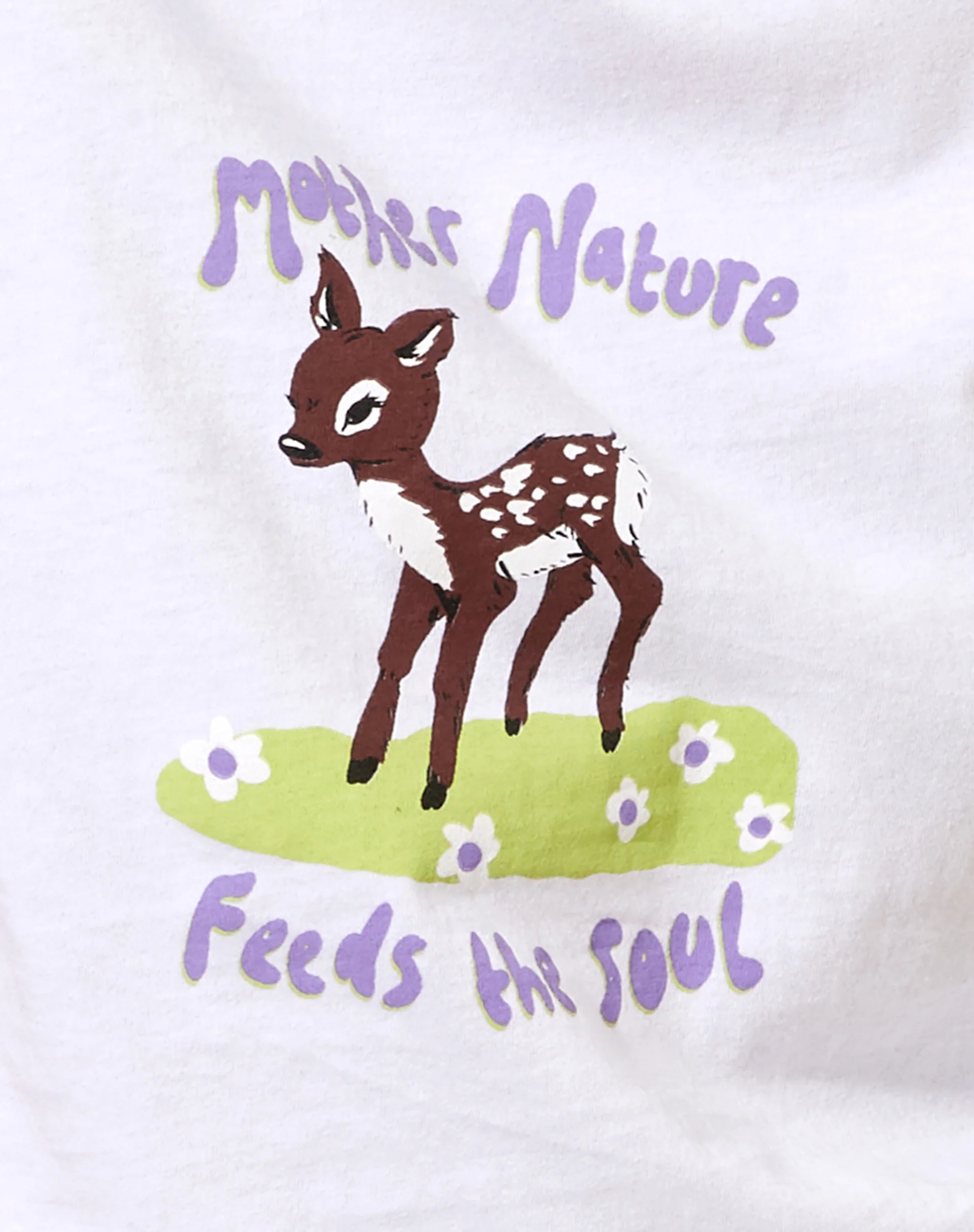 Shrunk Tee in White Mother Nature - Image 5