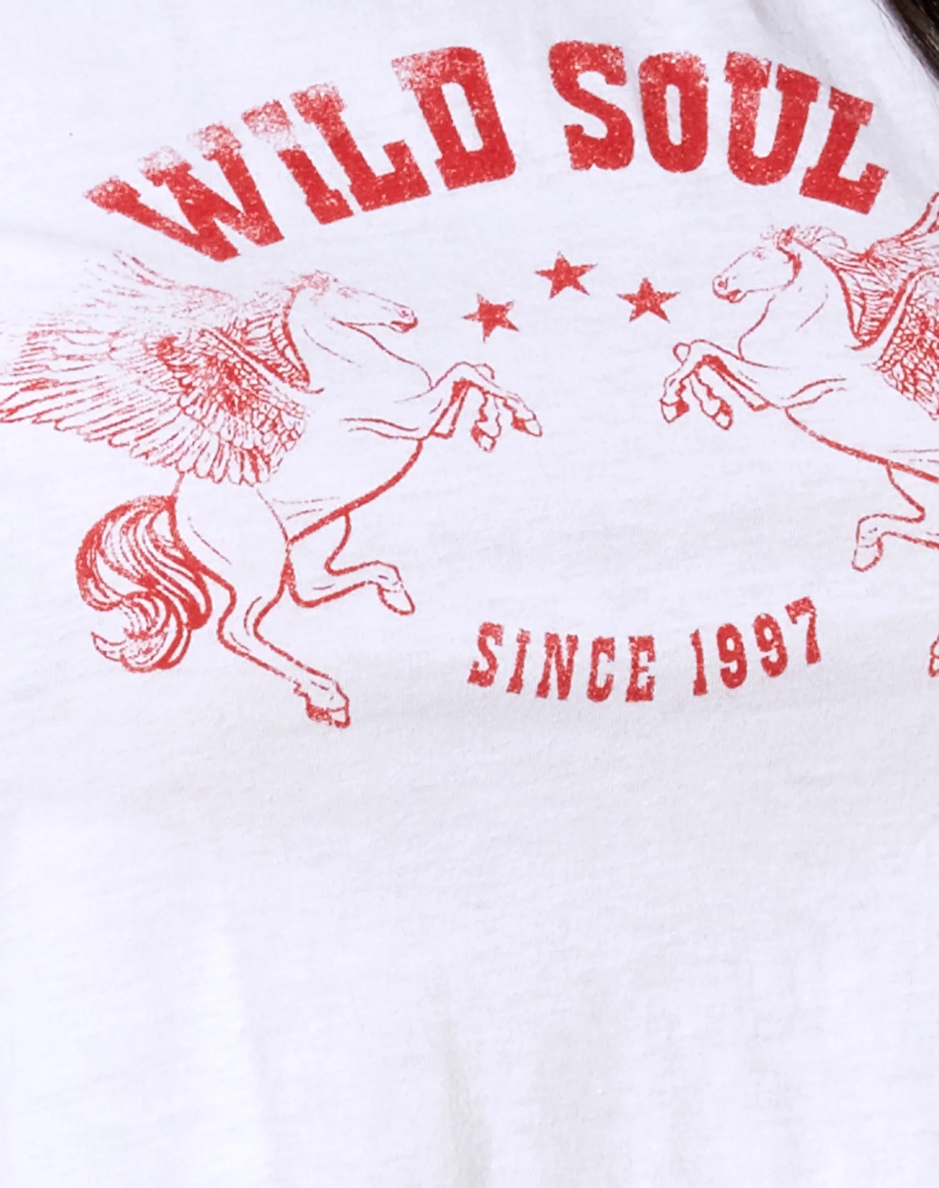 Shrunk Tee in White Wild Soul - Image 6
