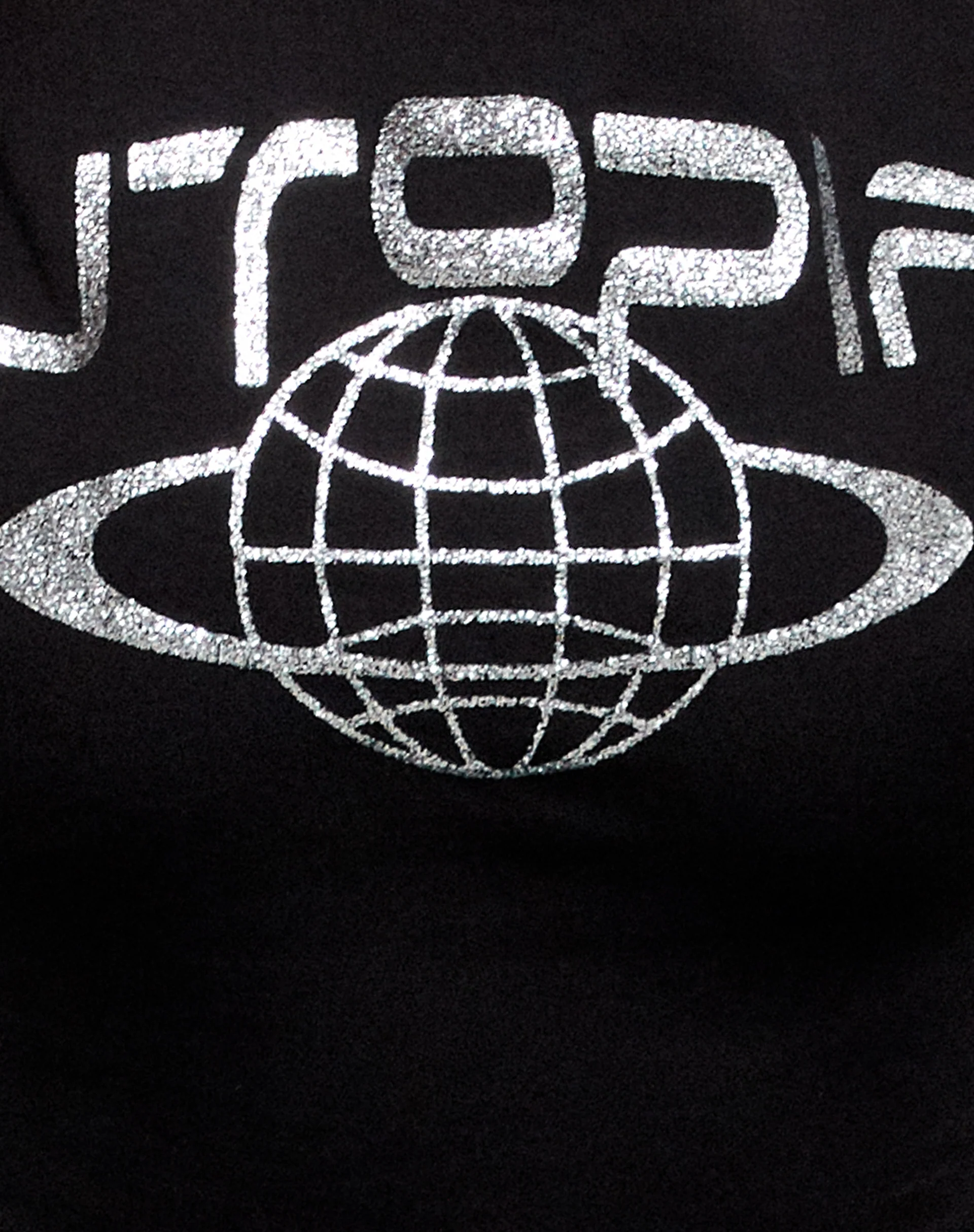 Shrunken Tee in Black Utopia - Image 8