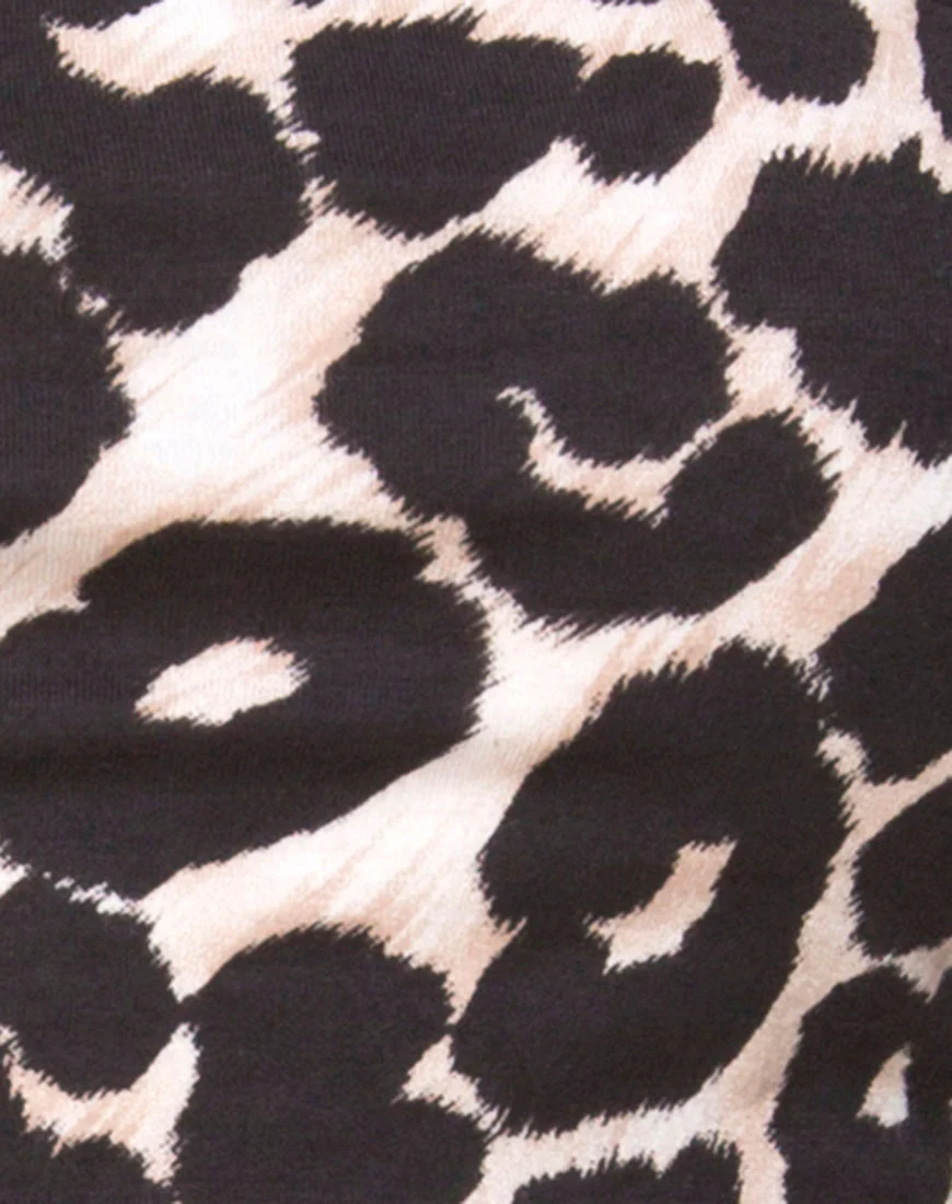 Sinex Cutout Crop Top in Oversize Jaguar - Image 5
