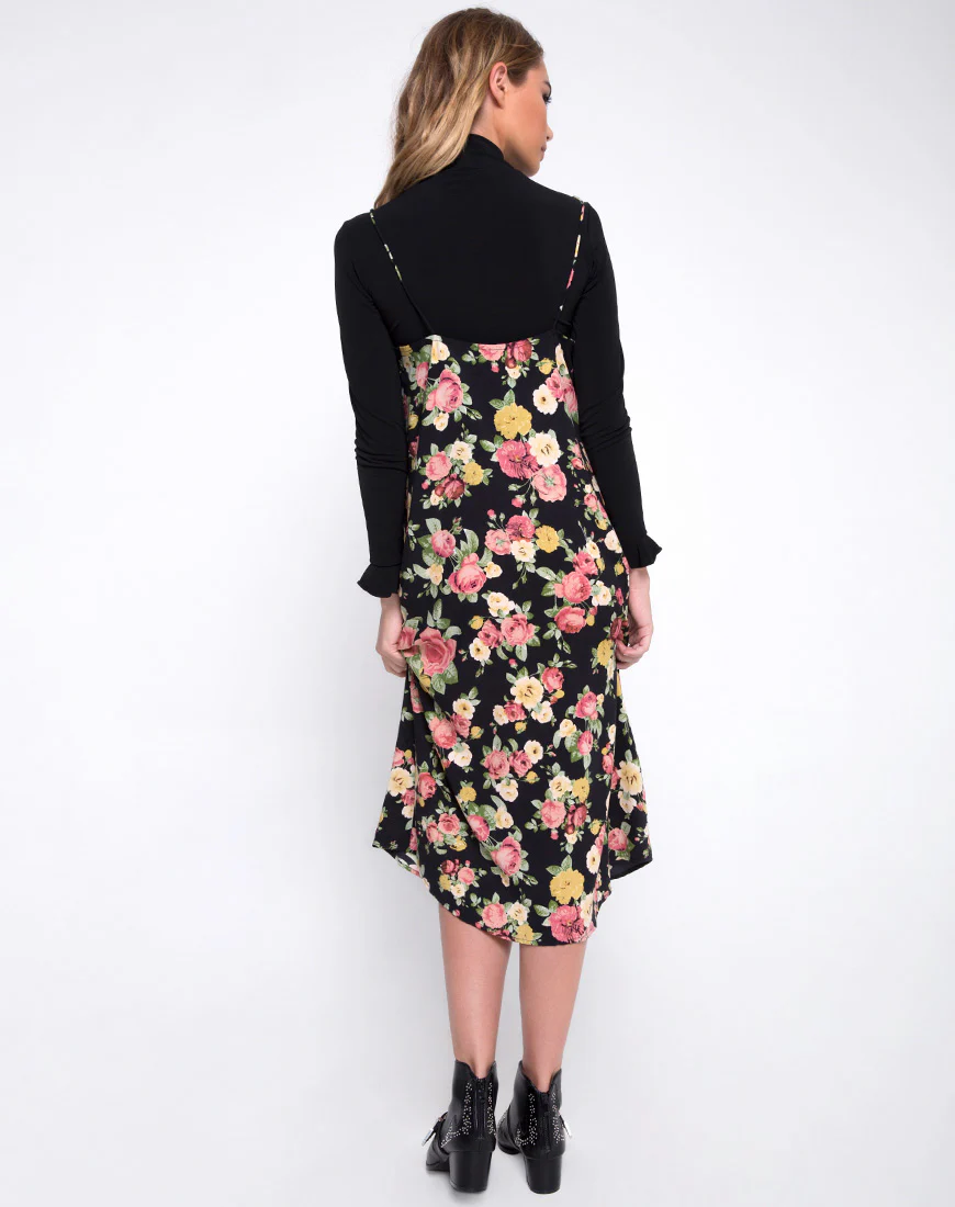 Sini Slip Dress in Vintage Bloom - Image 4