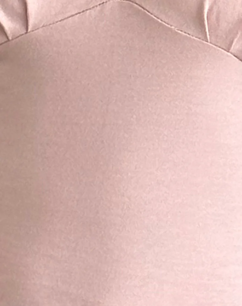 Sisil Long Sleeve Top In Pink Lady - Image 6