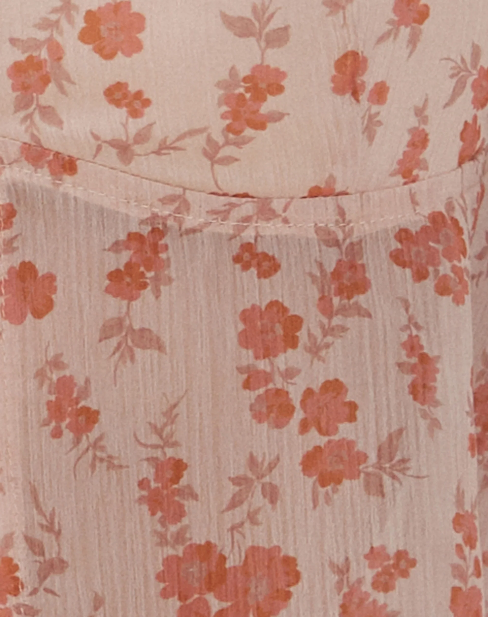 Slavina Cami Butterfly Top in Peach Cherry Blossom - Image 6