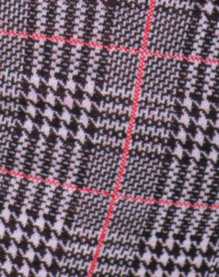 Soares Bodice in Charles Check Blush - Image 5