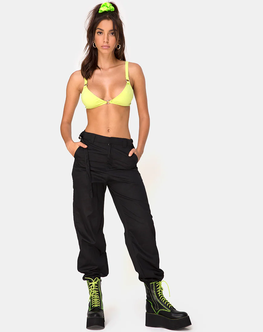 Soja Bralet in Lime - Image 3