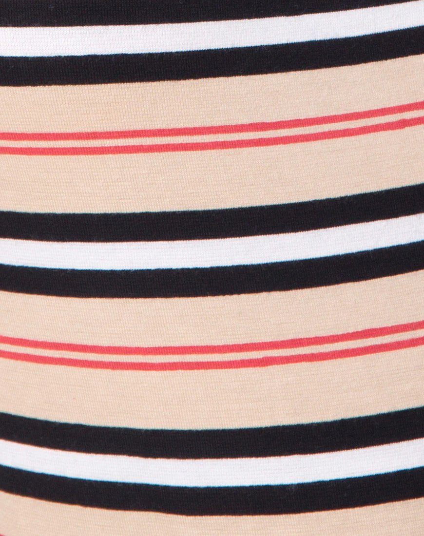 Sol Bodice in Classic Stripe Horizontal - Image 6