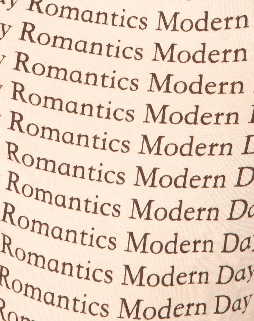 Sol Bodice in Modern Day Romantics Nude - Image 5
