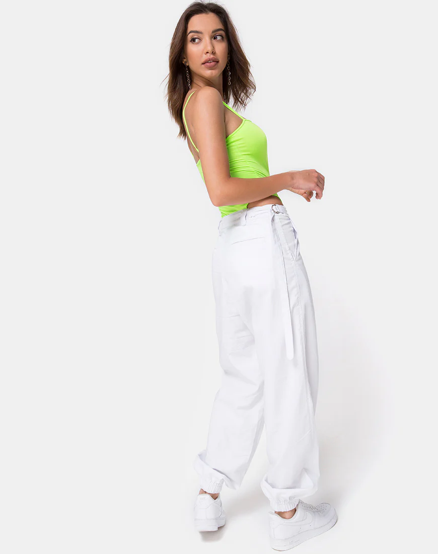 Sol Bodice in Fluro Green - Image 5
