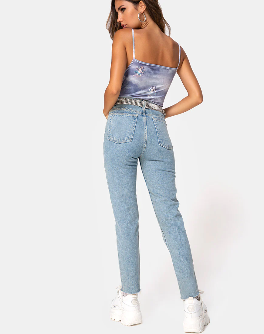 Sol Bodice in Angel Velvet Grey - Image 4