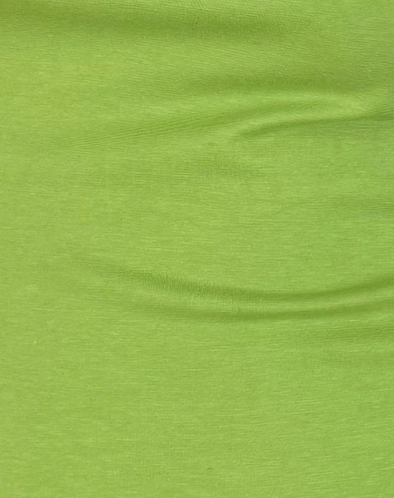 Solani Top in Wasabi with Black Binding - Image 5