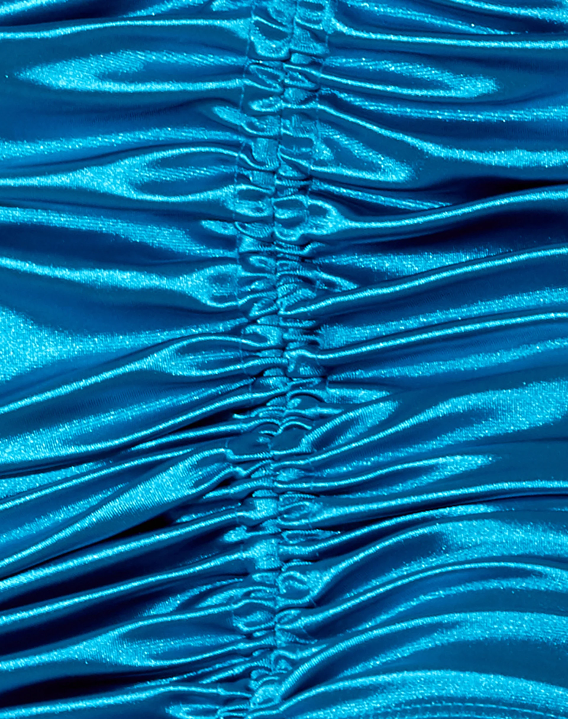 Solena Mini Skirt in Spandex Blue - Image 9