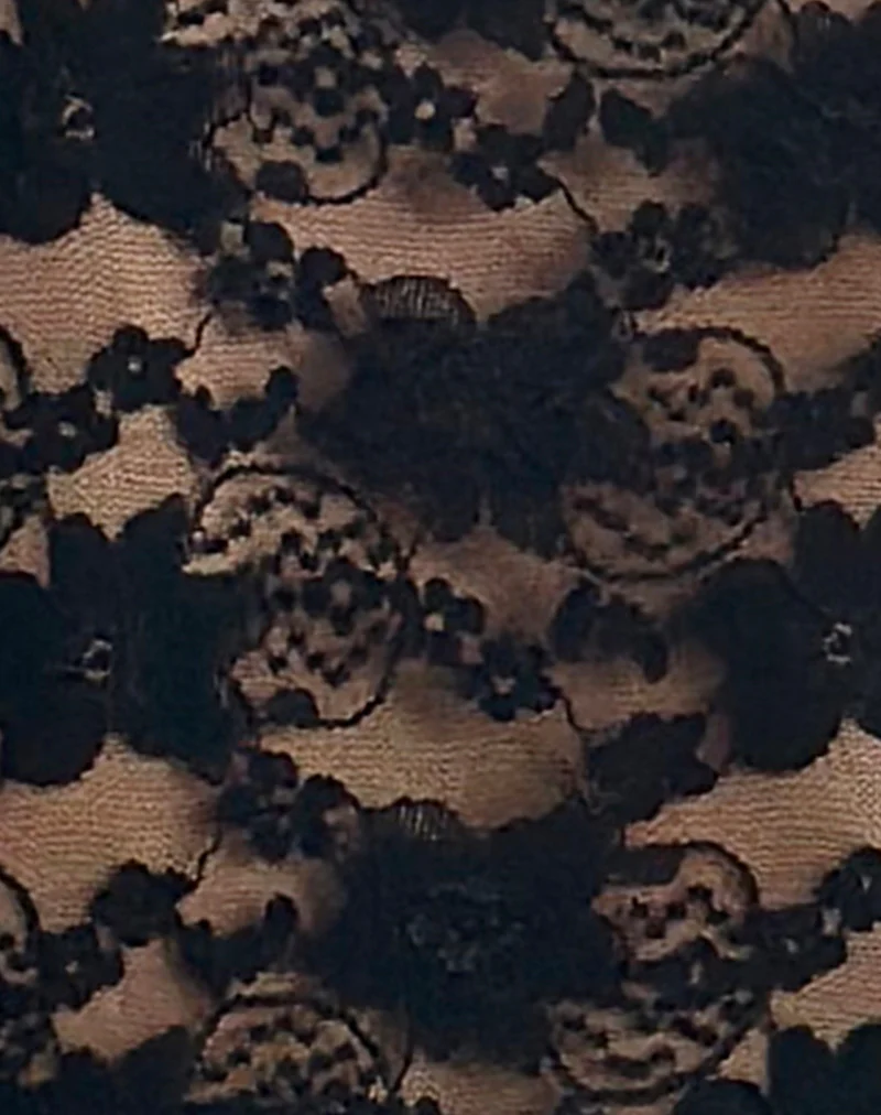 Sophie Unlined Maxi Dress in Black Jasmine Lace - Image 5