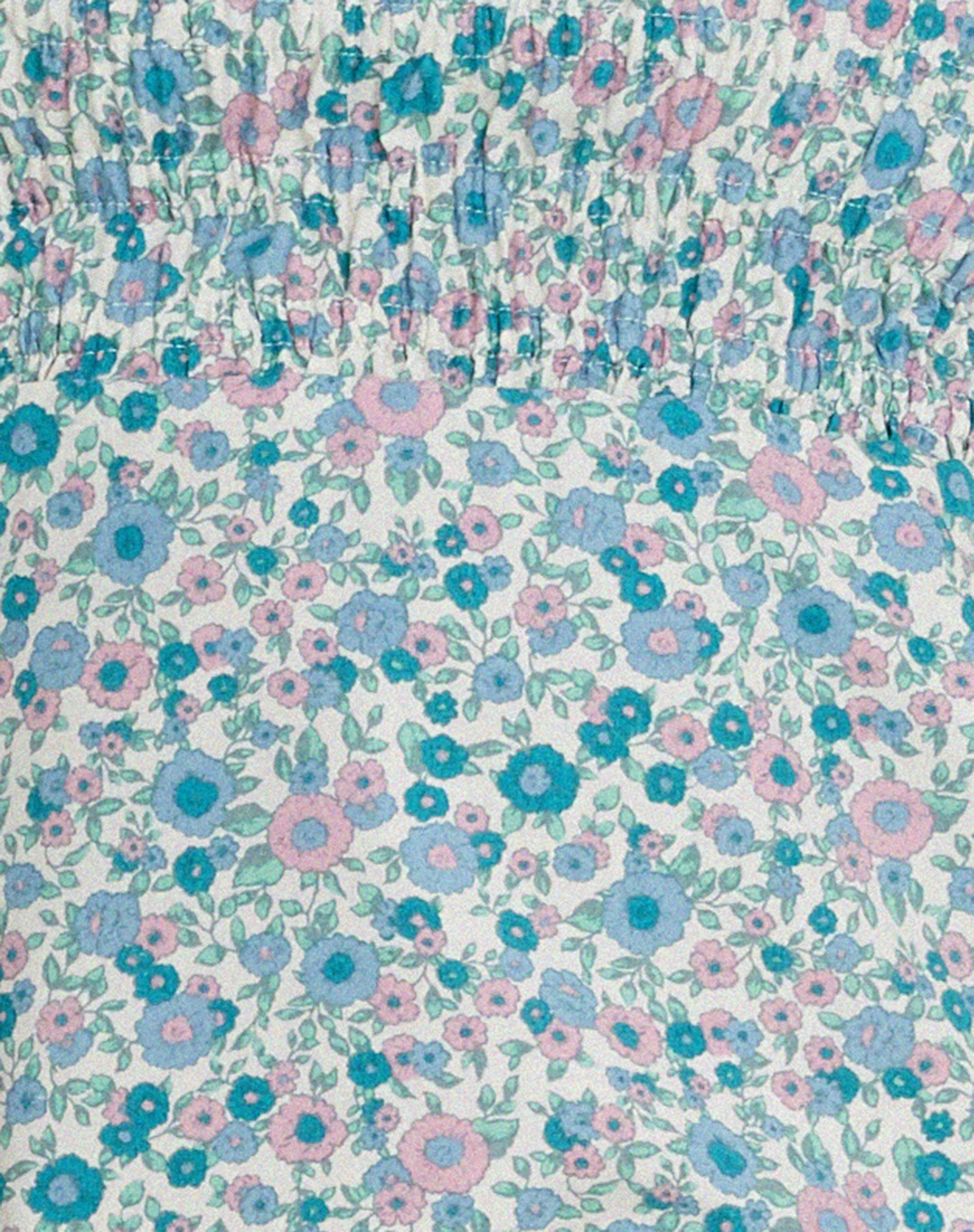 Soyla Vest Top in Flower Power Blue - Image 6