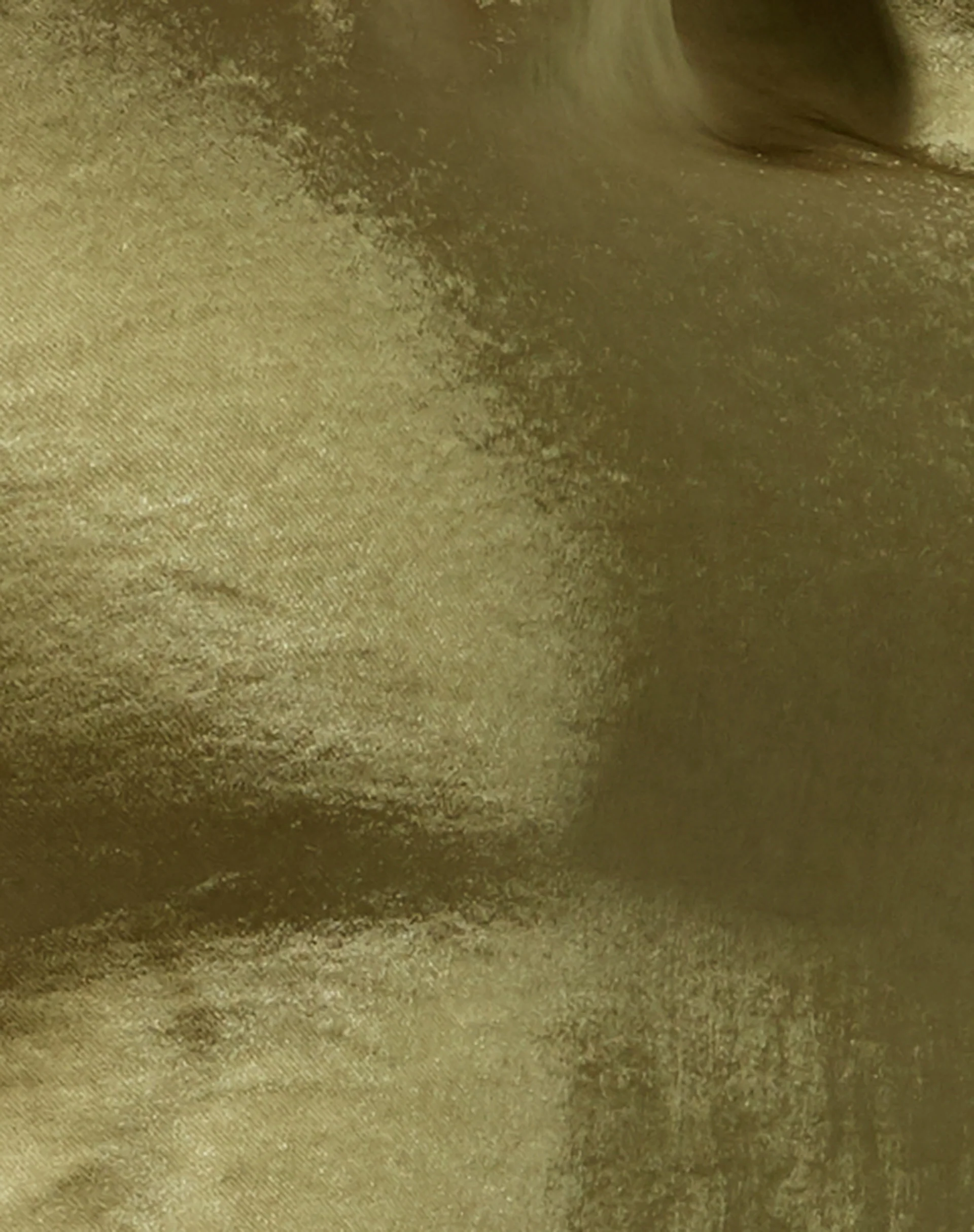 Spence Top in Satin Olive Green - Image 6
