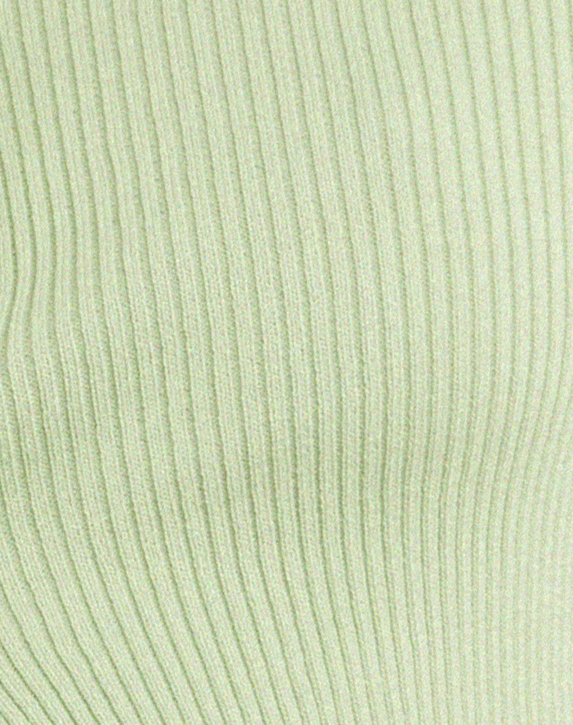 Sujata Cardi in Rib Knit Pastel Lime - Image 8