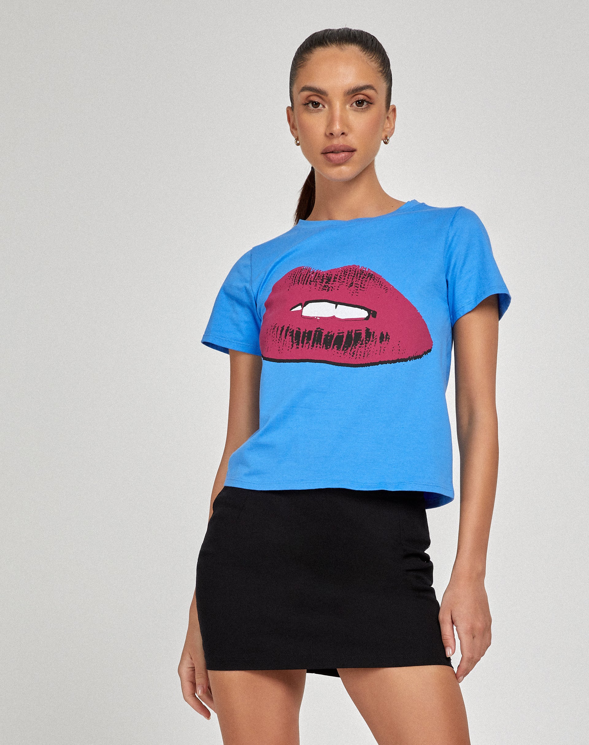 Sulo Top in Sweetheart Blue - Image 2