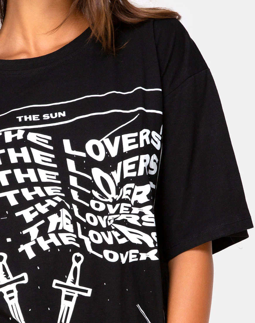Sunny Kiss Tee in The Sun, Lover and Soul - Image 6