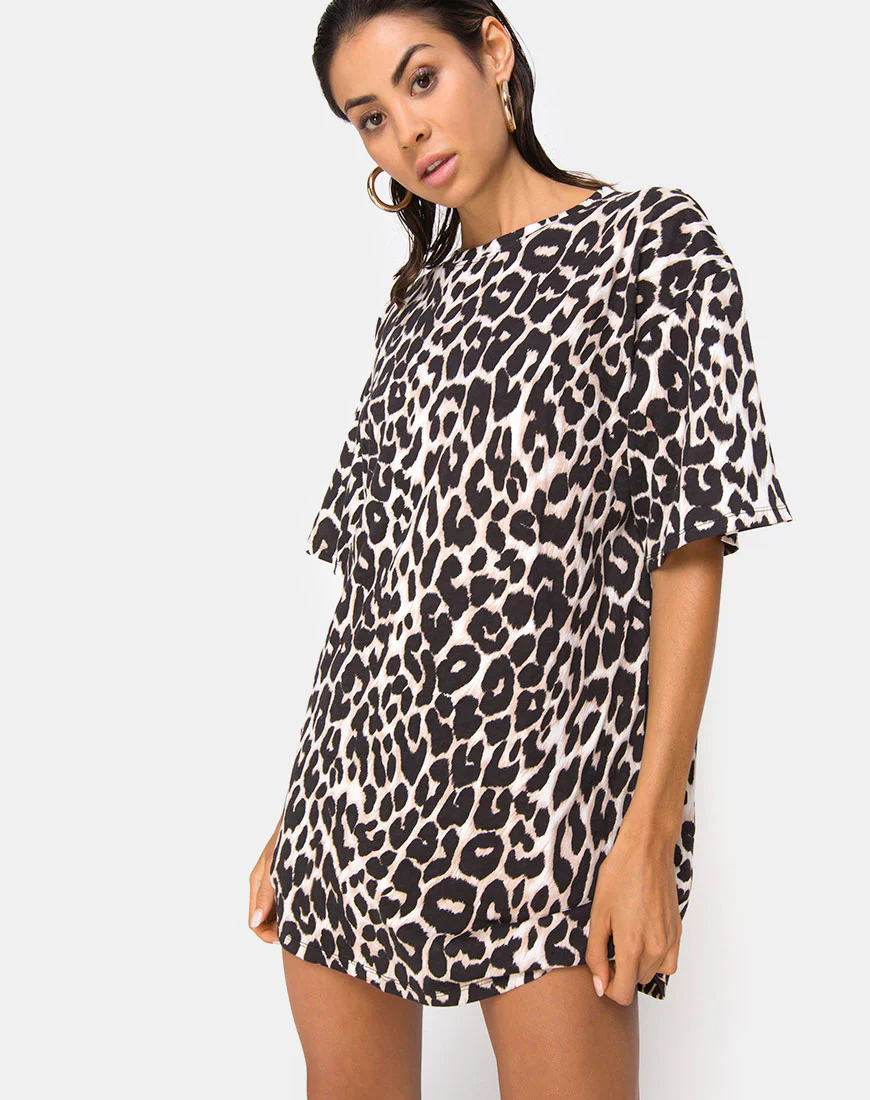 Sunny Kiss Tee in Oversize Jaguar - Image 2