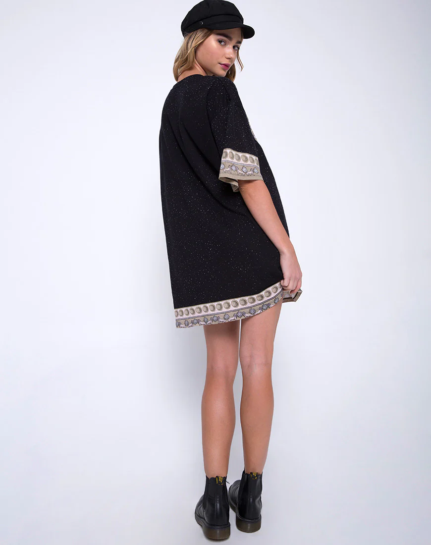 Sunny Kiss Oversize Tee in Eclipse Placement - Image 4