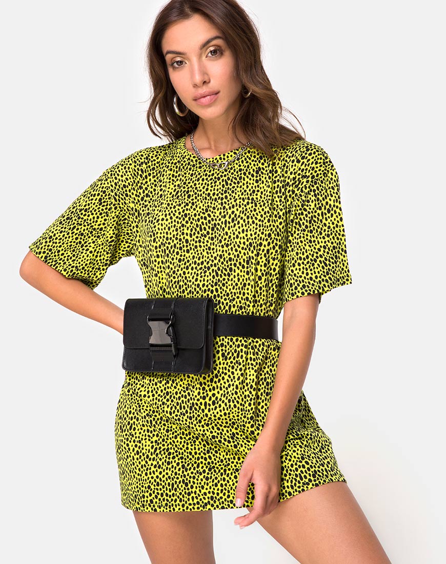Sunny Kiss Oversize Tee in Wild Cat Yellow  X Princess Polly - Image 2