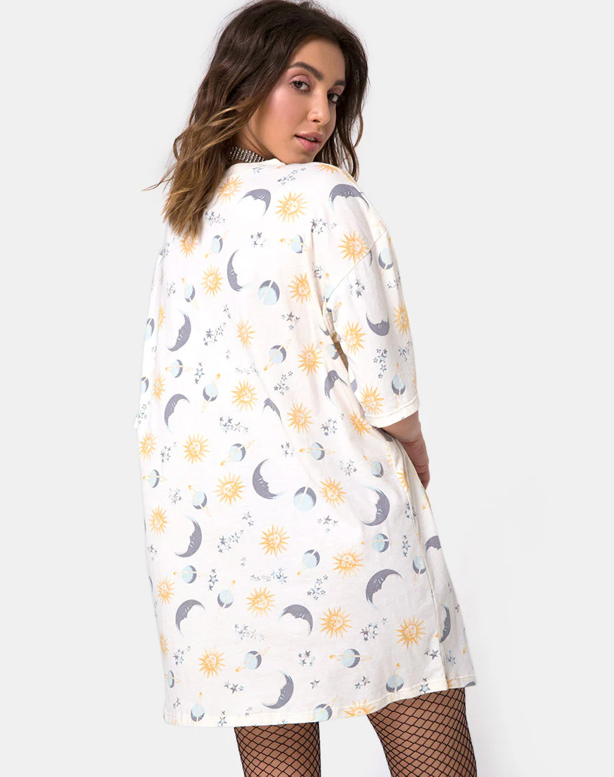 Sunny Kiss Tee in Solar Angel - Image 2