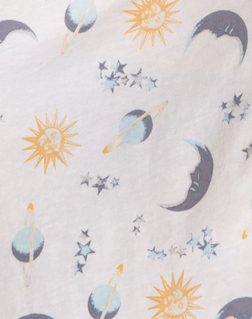 Sunny Kiss Tee in Solar Angel - Image 5