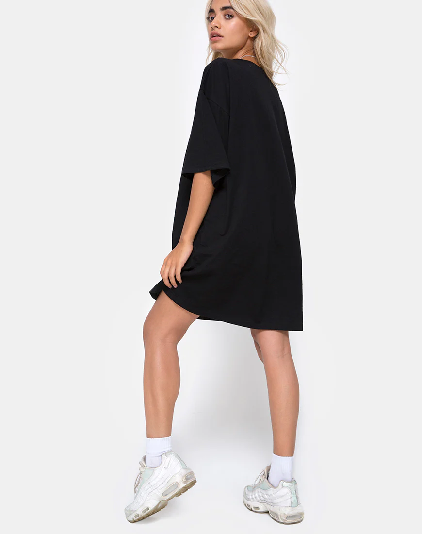 Sunny Kiss Oversize Tee in Tokyo Techno - Image 4