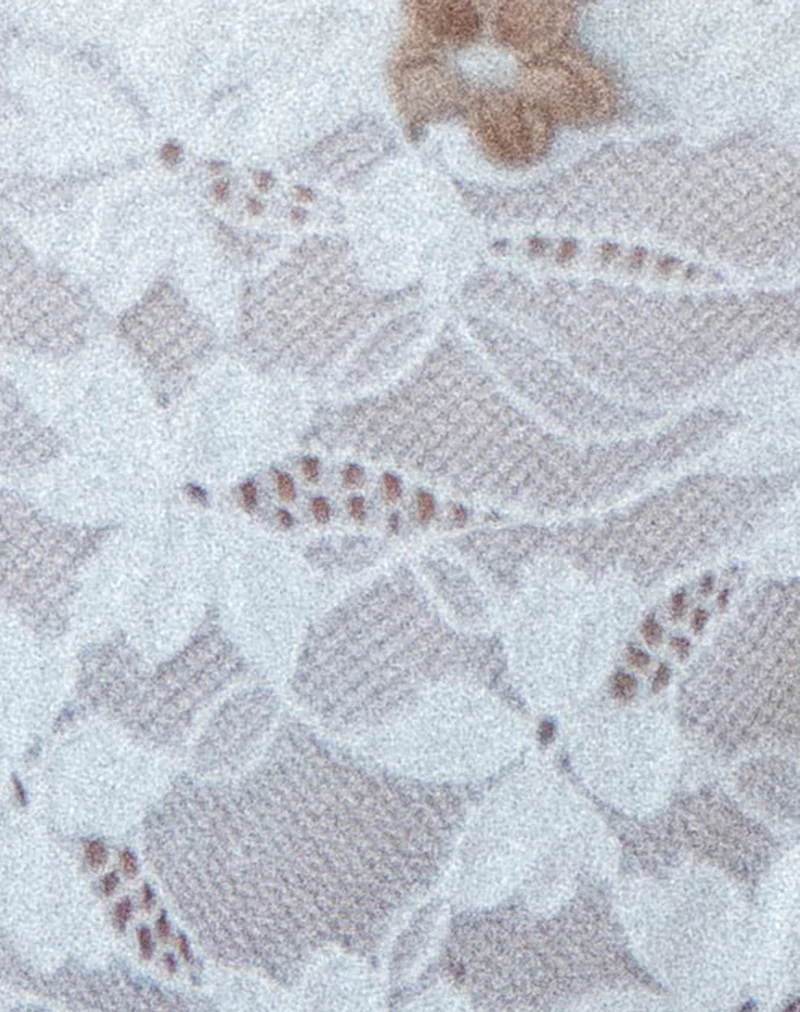 Sura Thong in Compact Floral Lace Ivory - Image 7