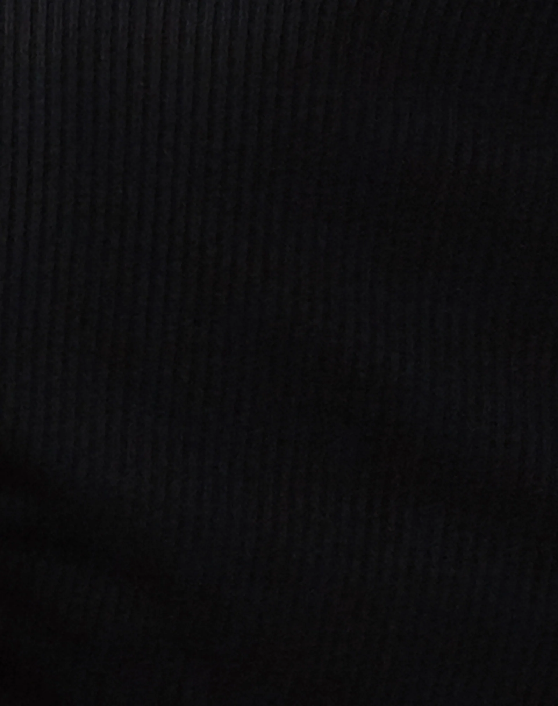 Suri Ribbed Shrug Top in Black - Image 5