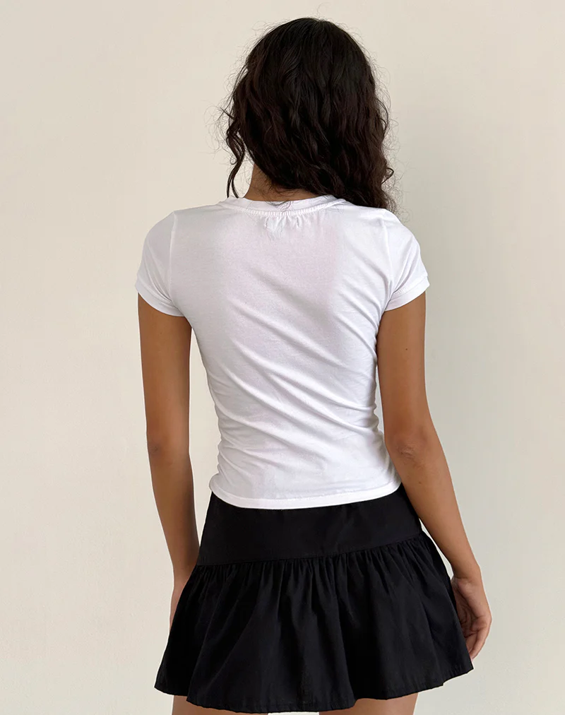 Sutin Tee in White Fruity - Image 3