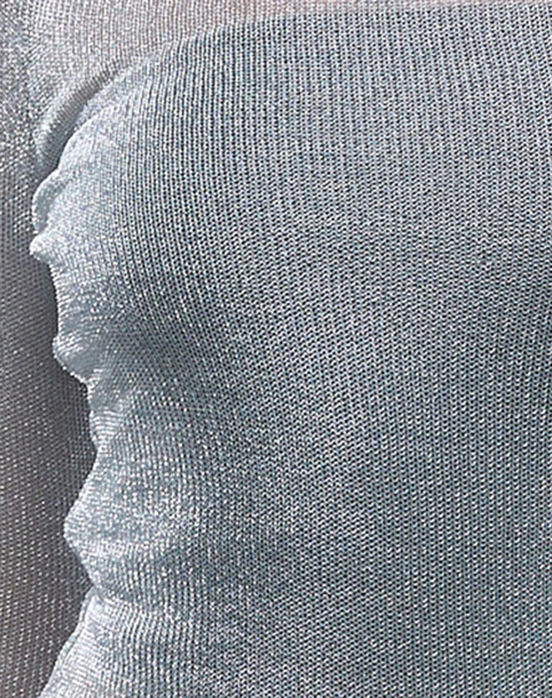 Suzette Long Sleeve Top in Silver Chain - Image 7