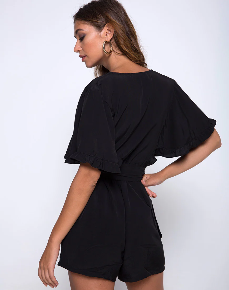 Tamiko Jumpsuit in Black - Image 2