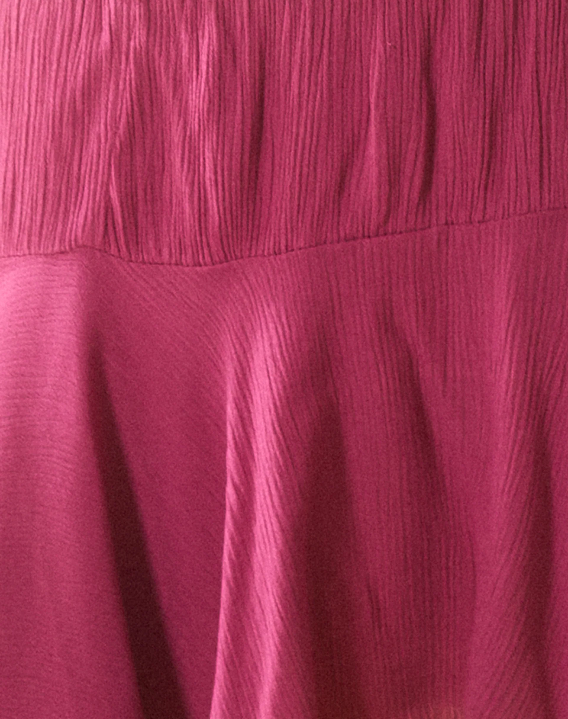 Tarala Halterneck Top in Daco Rose Crinkle - Image 8